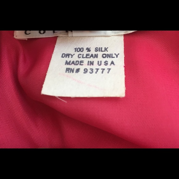 Saks Fifth Avenue Dresses Saks Fifth Avenue Pink Floral Silk